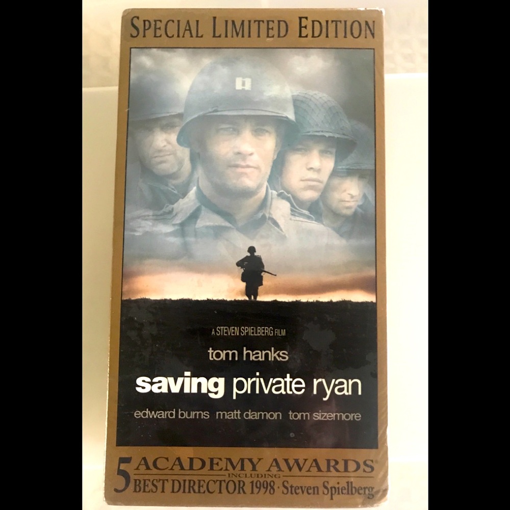 Saving Private Ryan “Special Limited Edition” VHS NEW SEALED.